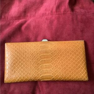 Leather wallet…